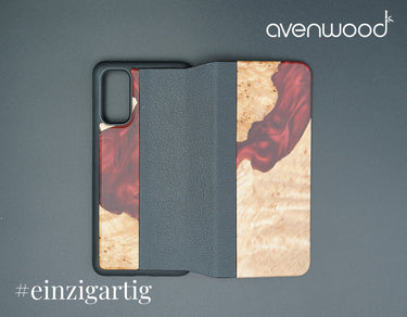 Samsung Galaxy S20 PORTO COLLECTION FLIPCASE 7030 Rot